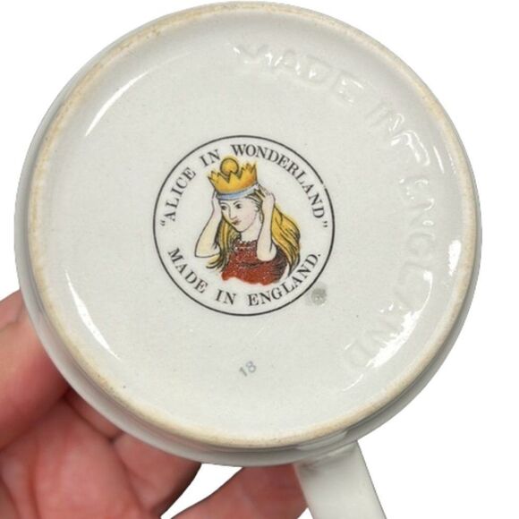 Vintage Johnson Brothers Snowhite Ironstone Plate & Humpty Dumpty Mug - Picture 5 of 10